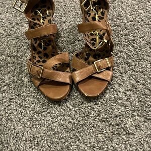 Brown Strappy Sandals